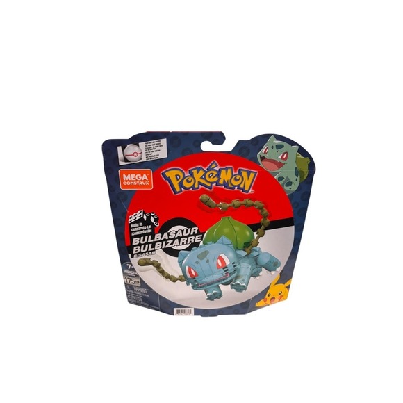 Mega Construx Other - Mega Construx Pokemon Bulbasaur Building Set 175 Pcs GVK83 Wonder Builders New